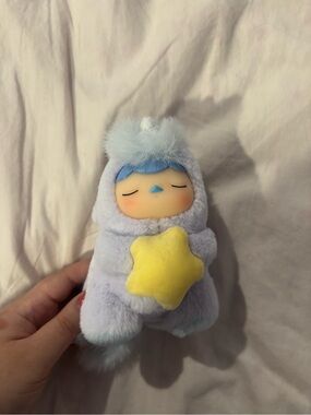 Authentic POPMART Pucky Forest SECRET Plush - Lavender with Yellow Star
